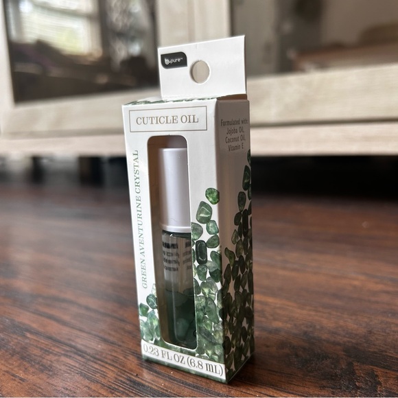 Be Pure Green Aventurine Crystal Cuticle Oil - Picture 1 of 4